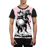 Cowboy Riding Horse Classic Tshirt Stars Graphic T-shirt | Artistshot