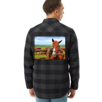 Horses In Maui Hawaii Classic Tshirt Red Flannel Shirt | Artistshot