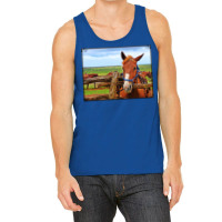 Horses In Maui Hawaii Classic Tshirt Red Tank Top | Artistshot