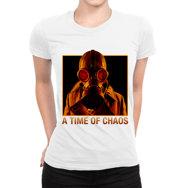 Limited Edition A Time Of Chaos Ladies Fitted T-Shirt by Box Bingham | Artistshot