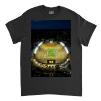 The Michigan Stadium Classic T-shirt | Artistshot