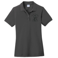 Planche De Surf Rétro Isla Vista Santa Barbara Co. California   Noir Ladies Polo Shirt | Artistshot