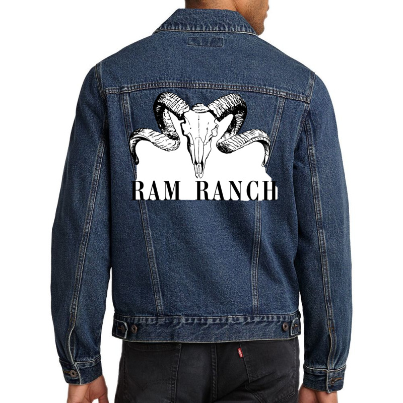 Ram Ranch   Quote Aesthetic Men Denim Jacket | Artistshot