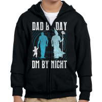 Trending Tabletop Gaming Dad Rpg Role Playing Dm Youth Zipper Hoodie | Artistshot