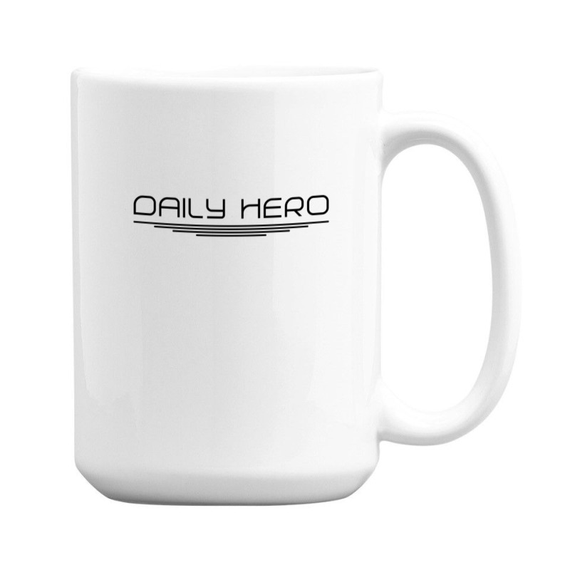 Daily Hero 15 Oz Coffee Mug | Artistshot