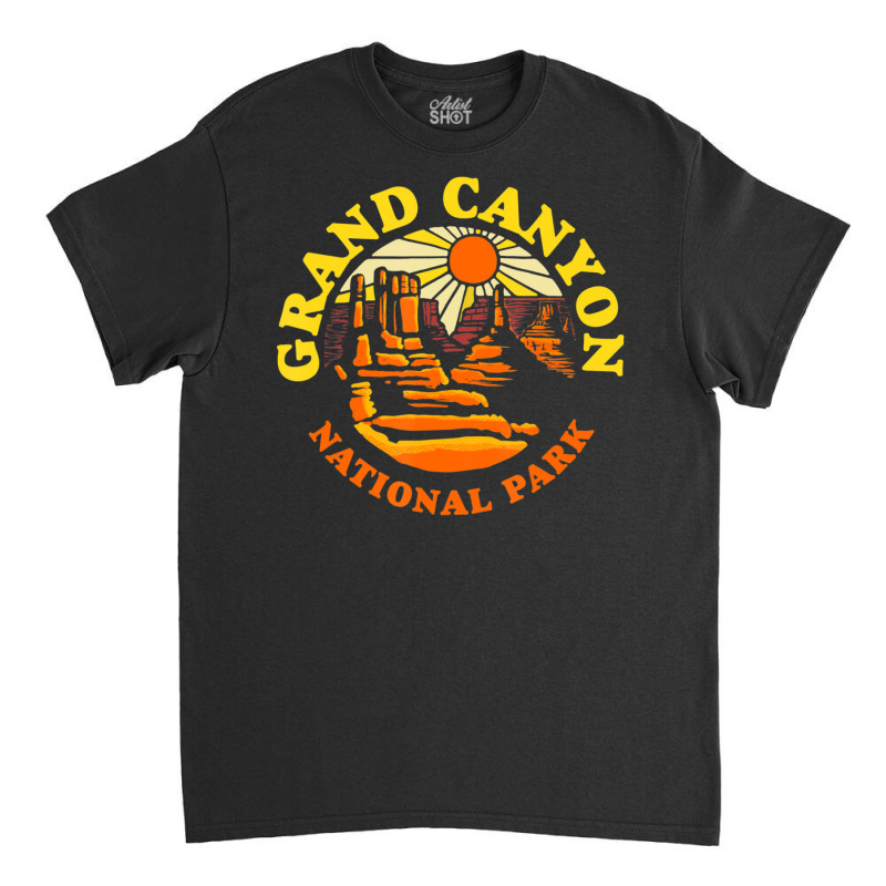 Limited Edition Grand Canyon National Park Arizona Vintage 80s Hiking Classic T-shirt by haodinhvan1 | Artistshot