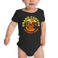 Limited Edition Grand Canyon National Park Arizona Vintage 80s Hiking Baby Bodysuit | Artistshot