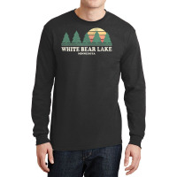 Hot Trend White Bear Lake Mn Vintage Throwback Retro 70s Long Sleeve Shirts | Artistshot