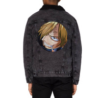 Sanji ,une Pièce  T Shirt Classique Unisex Sherpa-lined Denim Jacket | Artistshot