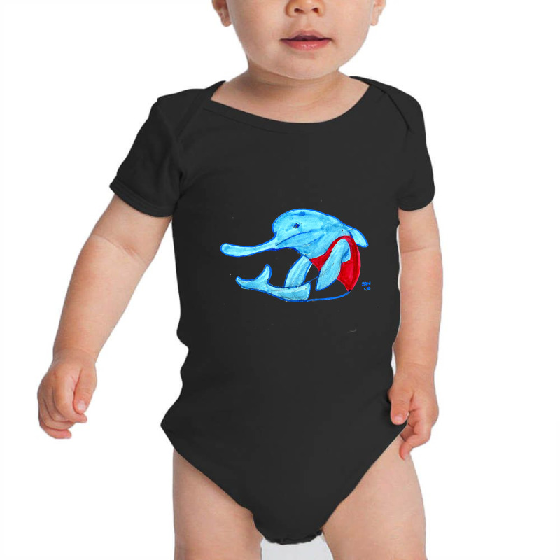 Hot Trend Long Nose Dolphin Baby Bodysuit | Artistshot