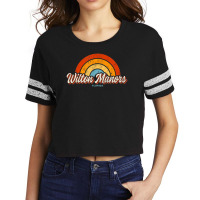 Hot Trend Wilton Manors Florida Fl Vintage Rainbow Retro 70s Scorecard Crop Tee | Artistshot