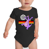 Happy Little Purple Dragon Of Imagination Baby Bodysuit | Artistshot