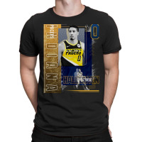 Tyrese Haliburton Basketball Paper Poster Pacers 2 T-shirt | Artistshot