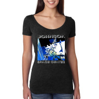 Johnson Space Center, Johnson, Space Center, Johnson Space, Center, Jo Women's Triblend Scoop T-shirt | Artistshot