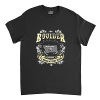 Boulder Montana Montana It Is Where My Story Begins America Classic T-shirt | Artistshot