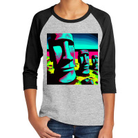 Hot Trend Pop Art Easter Island Youth 3/4 Sleeve | Artistshot