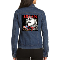 Ernie Irvan, Lightning Strikes, Ernie Irvan, Ernie, Irvan, Ernie Irvan Ladies Denim Jacket | Artistshot