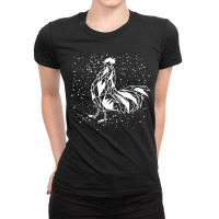 Rooster T  Shirt Rooster Chinese Astrological Sign Horoscope T  Shirt Ladies Fitted T-shirt | Artistshot