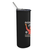 Hiphop Bear Ugly Xmaser Merry Chrismas Skinny Tumbler | Artistshot