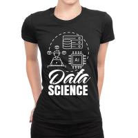 Trending Data Science Analytics Scientist Analyst Ladies Fitted T-shirt | Artistshot