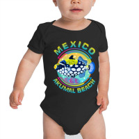 Limited Edition Mexico Akumal Beach (riviera Maya), Clown Triggerfish Baby Bodysuit | Artistshot