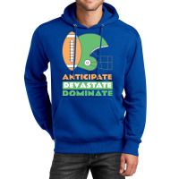 Anticipate Devastate Dominate  Rug Unisex Hoodie | Artistshot