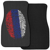 Fingerprint Russia Flag Front Car Mat | Artistshot