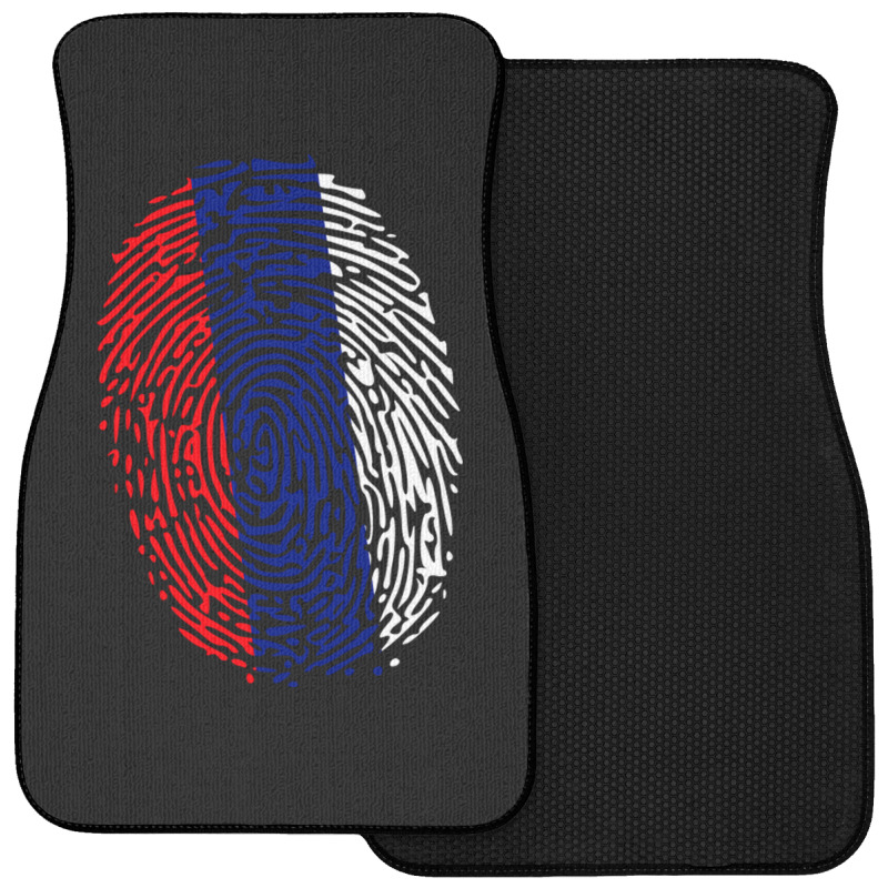 Fingerprint Russia Flag Front Car Mat by JeremyHurley | Artistshot