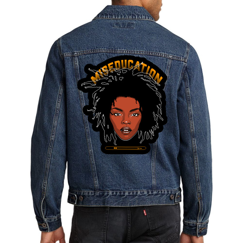 For Mens Womens Singer Lauryn Songwriter Hil Awesome For Movie Fans Men Denim Jacket | Artistshot