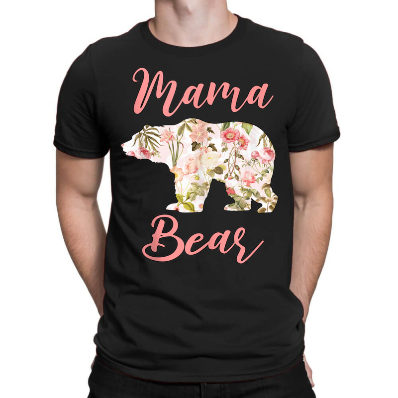 Hot Trend Mama Bear Floral Mothers Day T-shirt | Artistshot