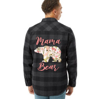 Hot Trend Mama Bear Floral Mothers Day Flannel Shirt | Artistshot