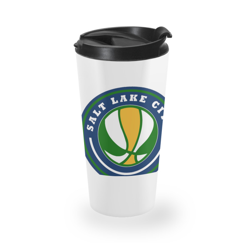 Salt Lake City Basketball Boy Travel Mug | Artistshot