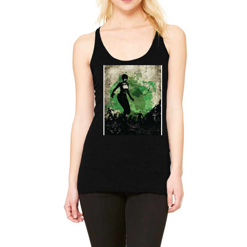 Resi Zero Rebecca Chambers Minimalist Art Racerback Tank by superivelisy | Artistshot