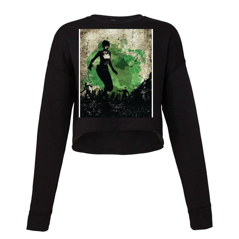 Resi Zero Rebecca Chambers Minimalist Art Cropped Sweater by superivelisy | Artistshot