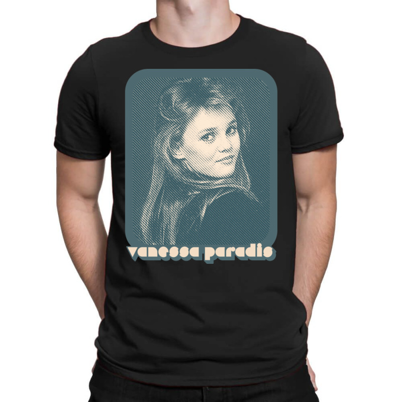 Vanessa Paradis Retro Style 80s Francophile Design Gift T-shirt | Artistshot