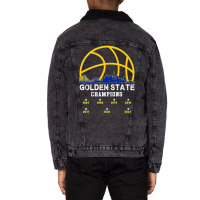 Golden 2022 Basketball For Men Women Warriors 11 Unisex Sherpa-lined Denim Jacket | Artistshot