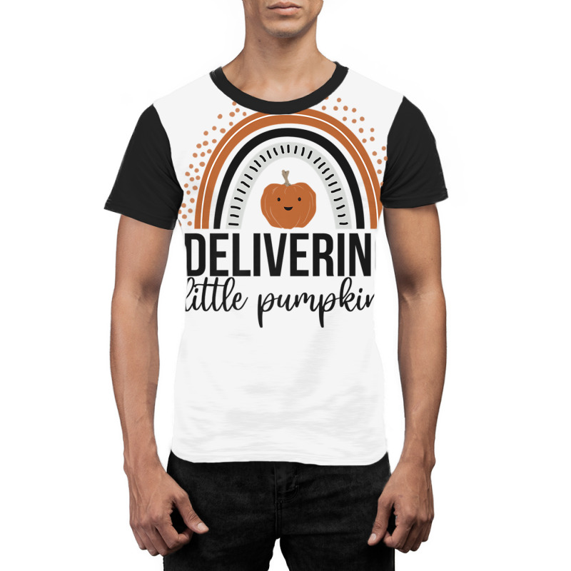 We Deliver The Cutest Little Pumpkins Graphic T-shirt by siniszeger | Artistshot