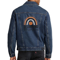 We Deliver The Cutest Little Pumpkins Men Denim Jacket | Artistshot