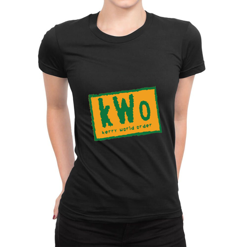 Kerry World Order Gold Ladies Fitted T-shirt | Artistshot