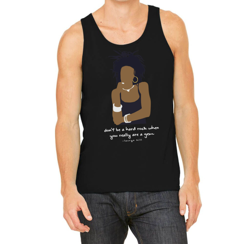 Creme Album Lauryn Hill Minimalist Portrait Hip Hop Tee Artist Tank Top by erbkanfonkwe9 | Artistshot