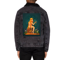 Tonight Gamer Unisex Sherpa-lined Denim Jacket | Artistshot