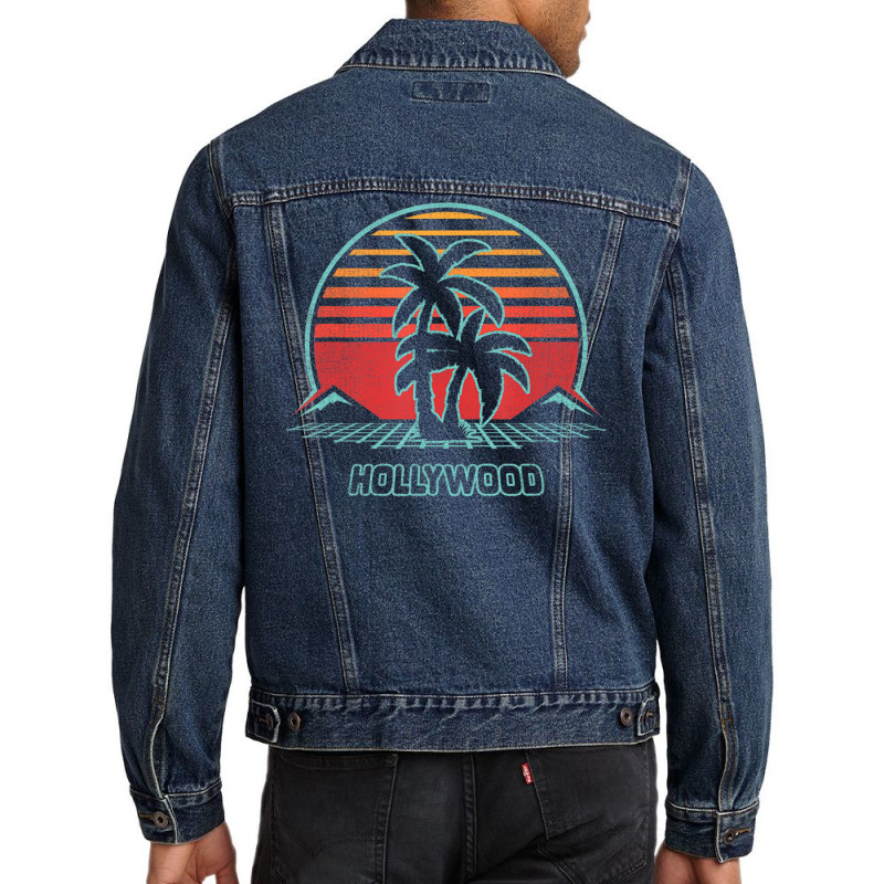 Trending Hollywood Retro Vintage 80s Style Men Denim Jacket by haodinhvan1 | Artistshot