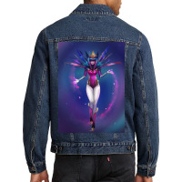 Walking Pegasus Men Denim Jacket | Artistshot