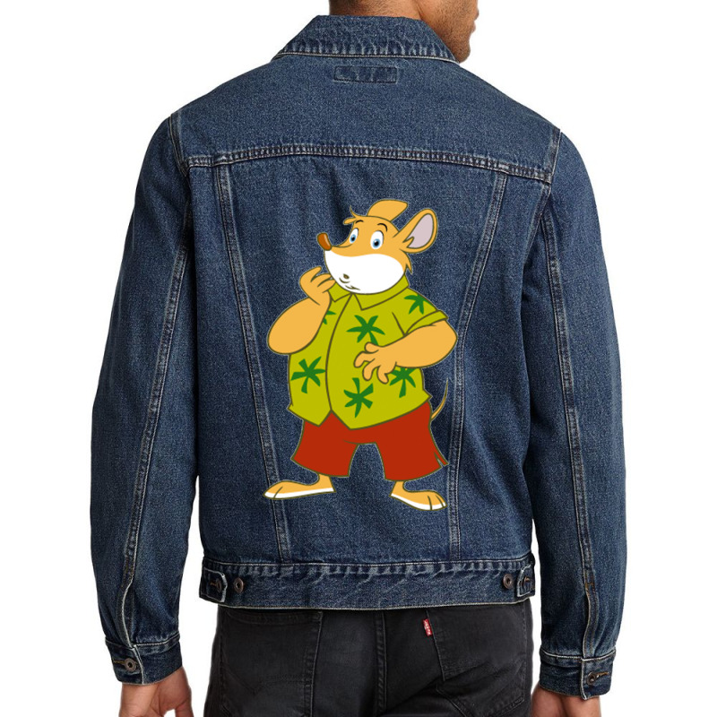 Trap Stilton Geronimo   1 Men Denim Jacket | Artistshot