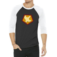 Peacemaker Emblem 1 3/4 Sleeve Shirt | Artistshot