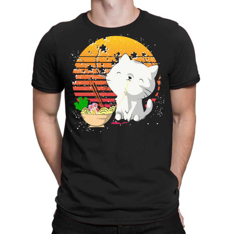 Cat T  Shirt Ramen Noodles Kawaii Cat T  Shirt T-shirt | Artistshot