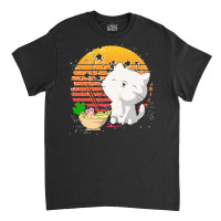 Cat T  Shirt Ramen Noodles Kawaii Cat T  Shirt Classic T-shirt | Artistshot