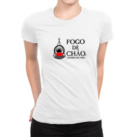 Retro Fogo De Specialchao Churrascaria Old Boy Ladies Fitted T-shirt | Artistshot