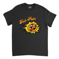 Fuck Putin Retro Sun Design Classic T-shirt | Artistshot