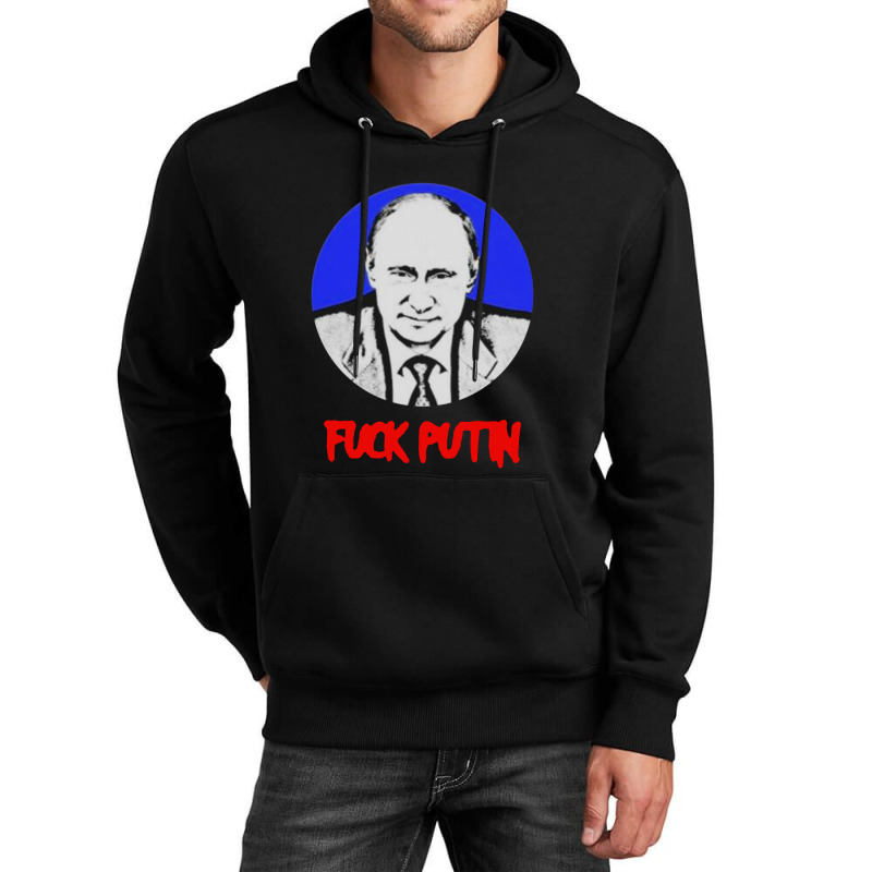 Fuck Putin Anti Vladimir Putin Unisex Hoodie by Showa | Artistshot